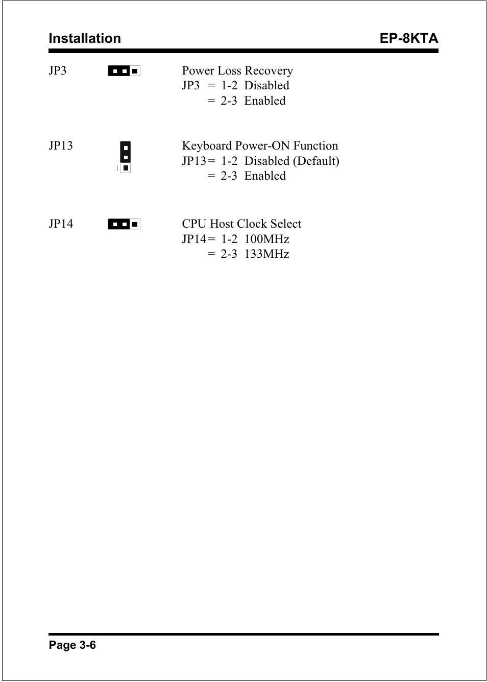 Installation ep-8kta | IBM EP-8KTA User Manual | Page 18 / 73