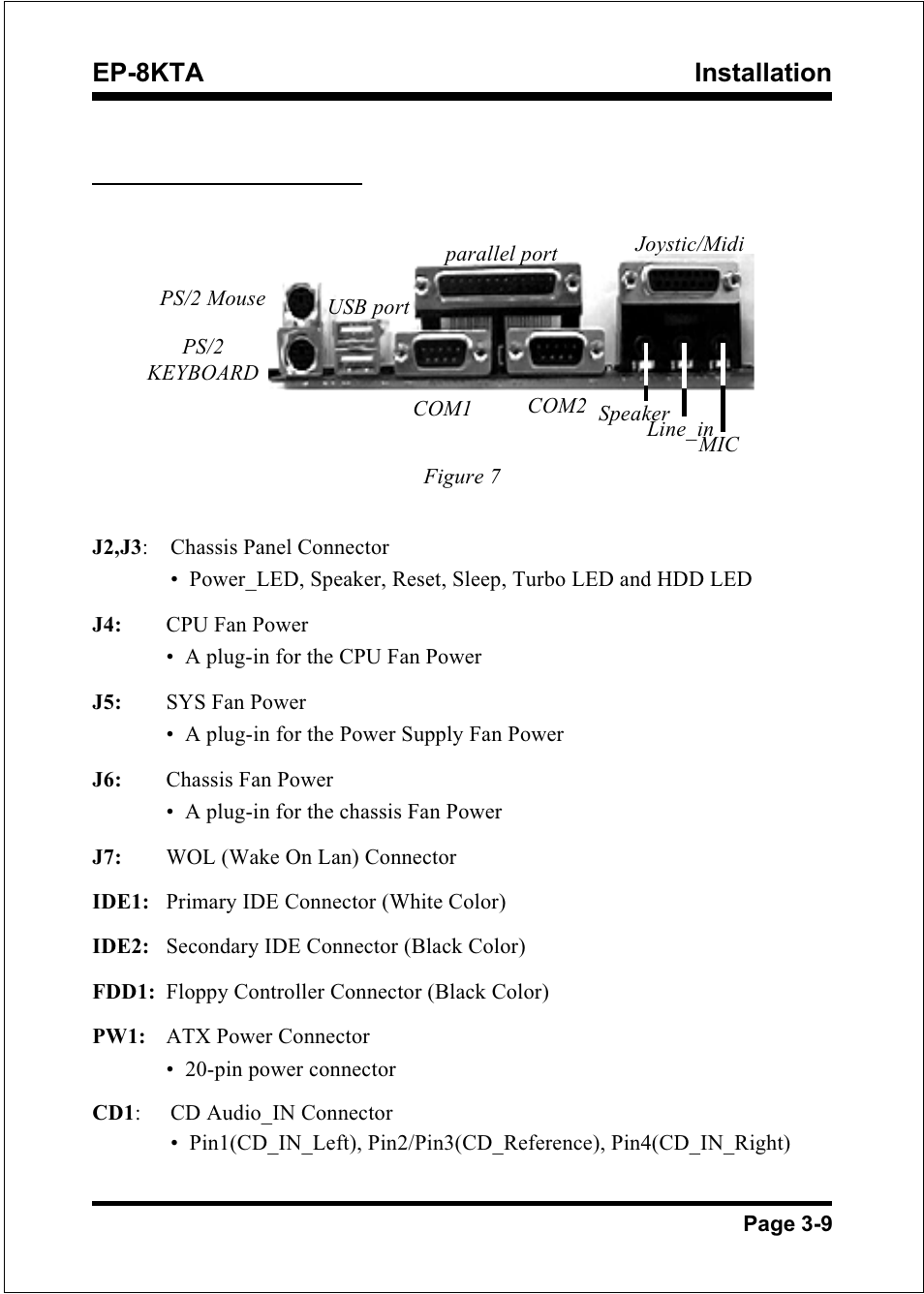 Installation ep-8kta | IBM EP-8KTA User Manual | Page 21 / 73