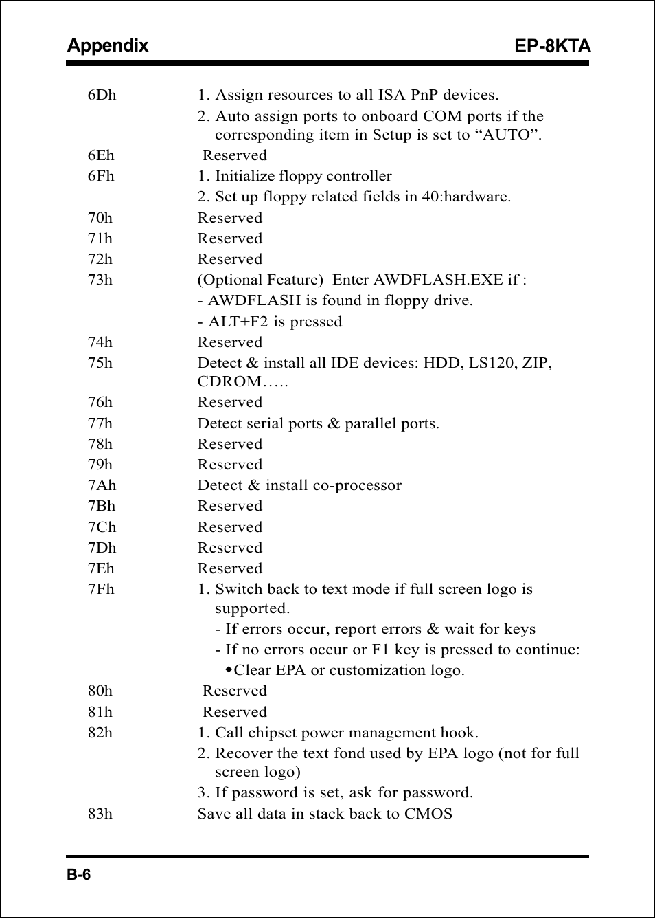 Appendix ep-8kta | IBM EP-8KTA User Manual | Page 60 / 73