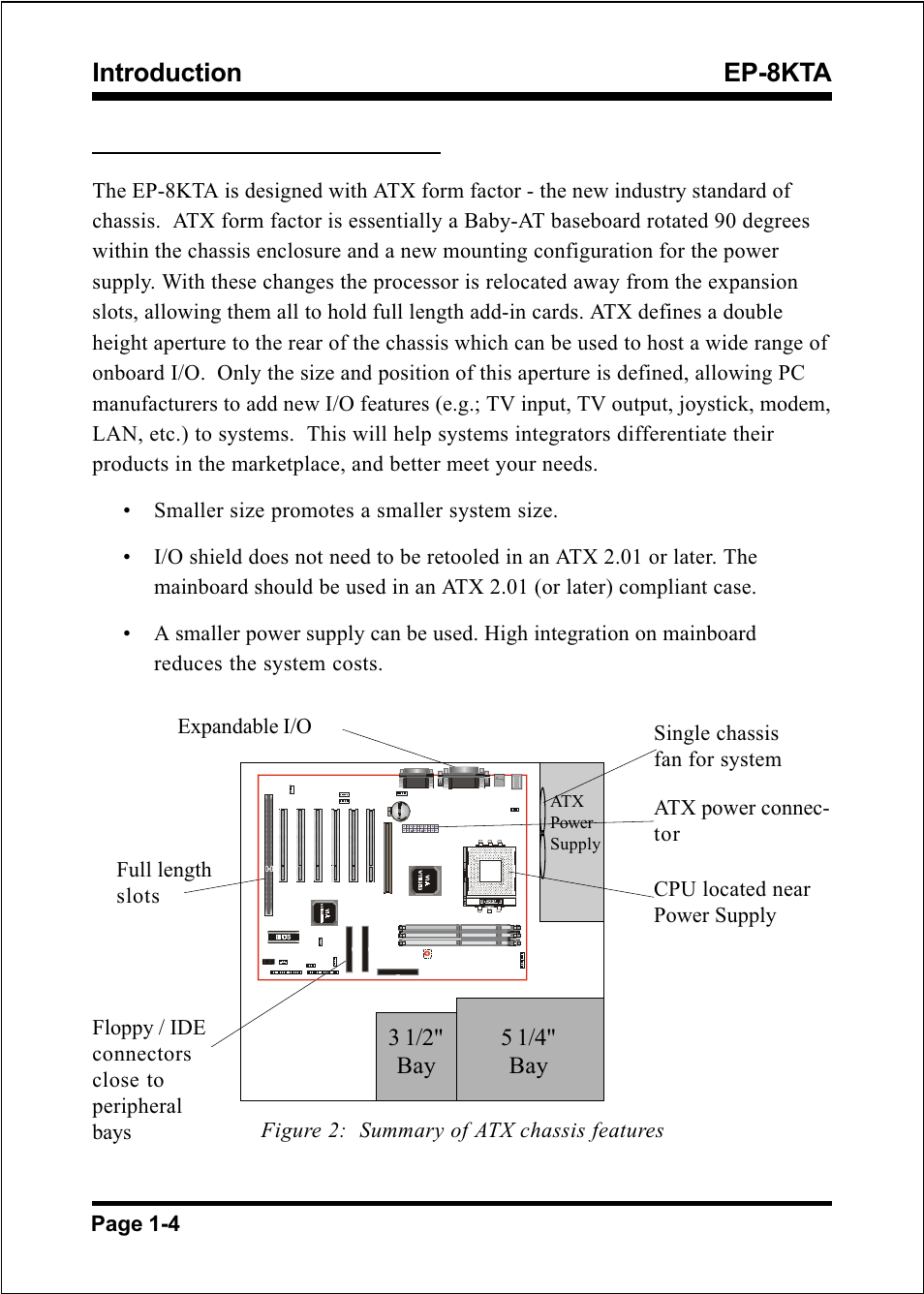 Introduction ep-8kta, Ep-8kta form-factor | IBM EP-8KTA User Manual | Page 8 / 73