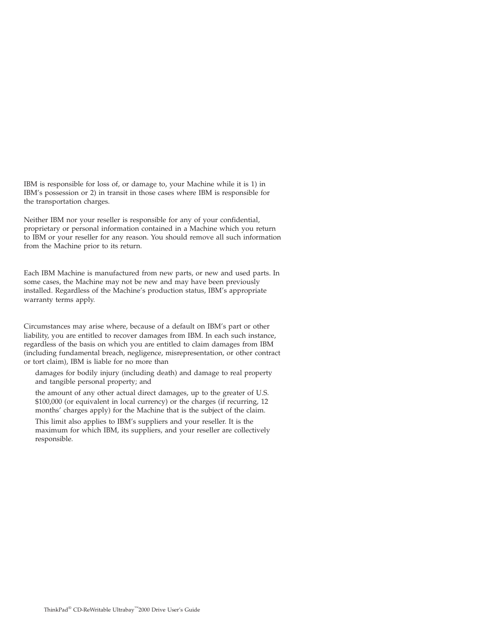 IBM THINKPAD 2000 User Manual | Page 72 / 88