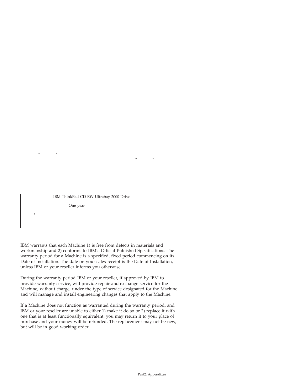 Turkey and united states (part 1- general terms) | IBM THINKPAD 2000 User Manual | Page 73 / 88
