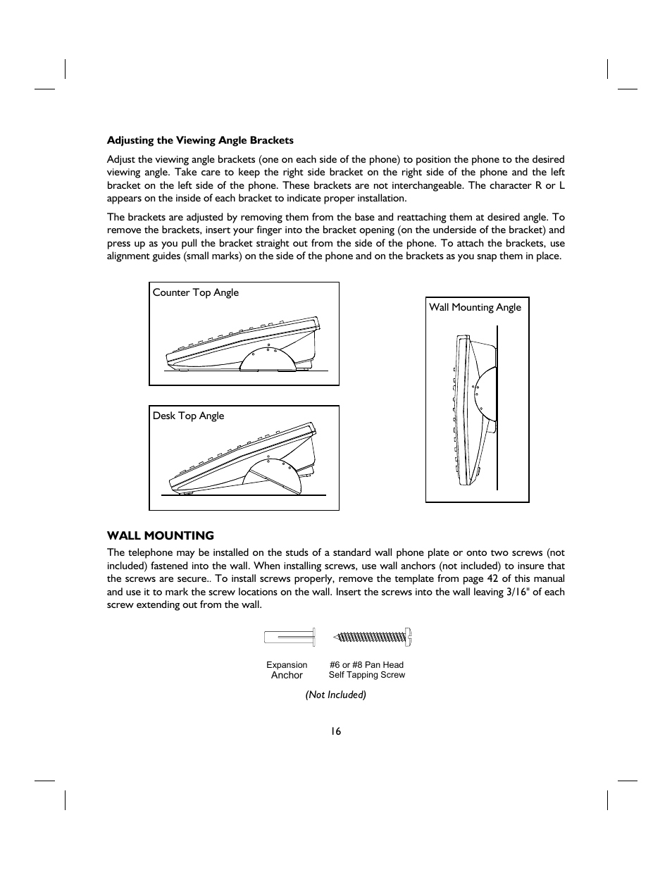 IBM 4 LINE TELEPHONE WITH CALLER ID -412CID User Manual | Page 16 / 43