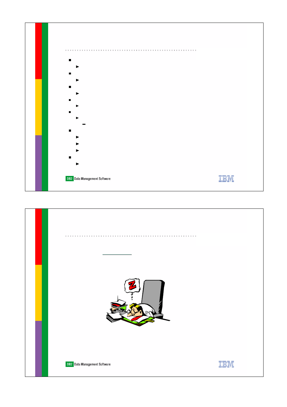The end, References/resources | IBM DB2 Everyplace 7.2.1 User Manual | Page 17 / 18
