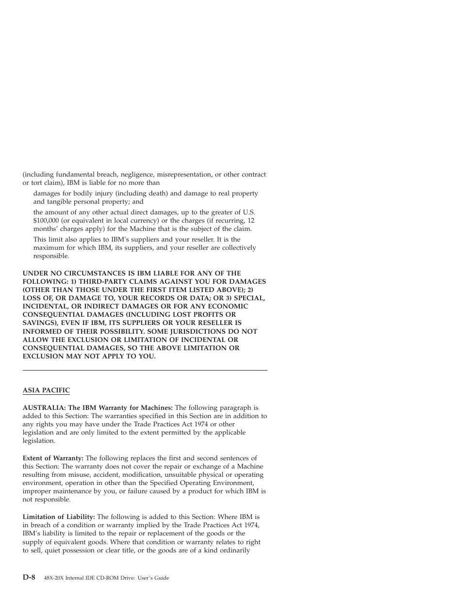 Part 2 - worldwide country-unique terms, Part 2 - worldwide | IBM 48X-20X User Manual | Page 38 / 50