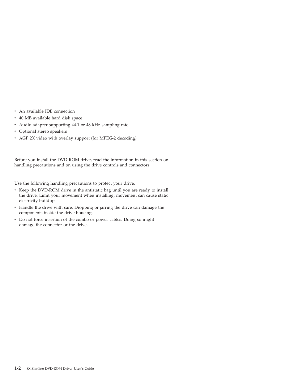 Before you begin, Handling precautions | IBM 10K3799 User Manual | Page 10 / 54