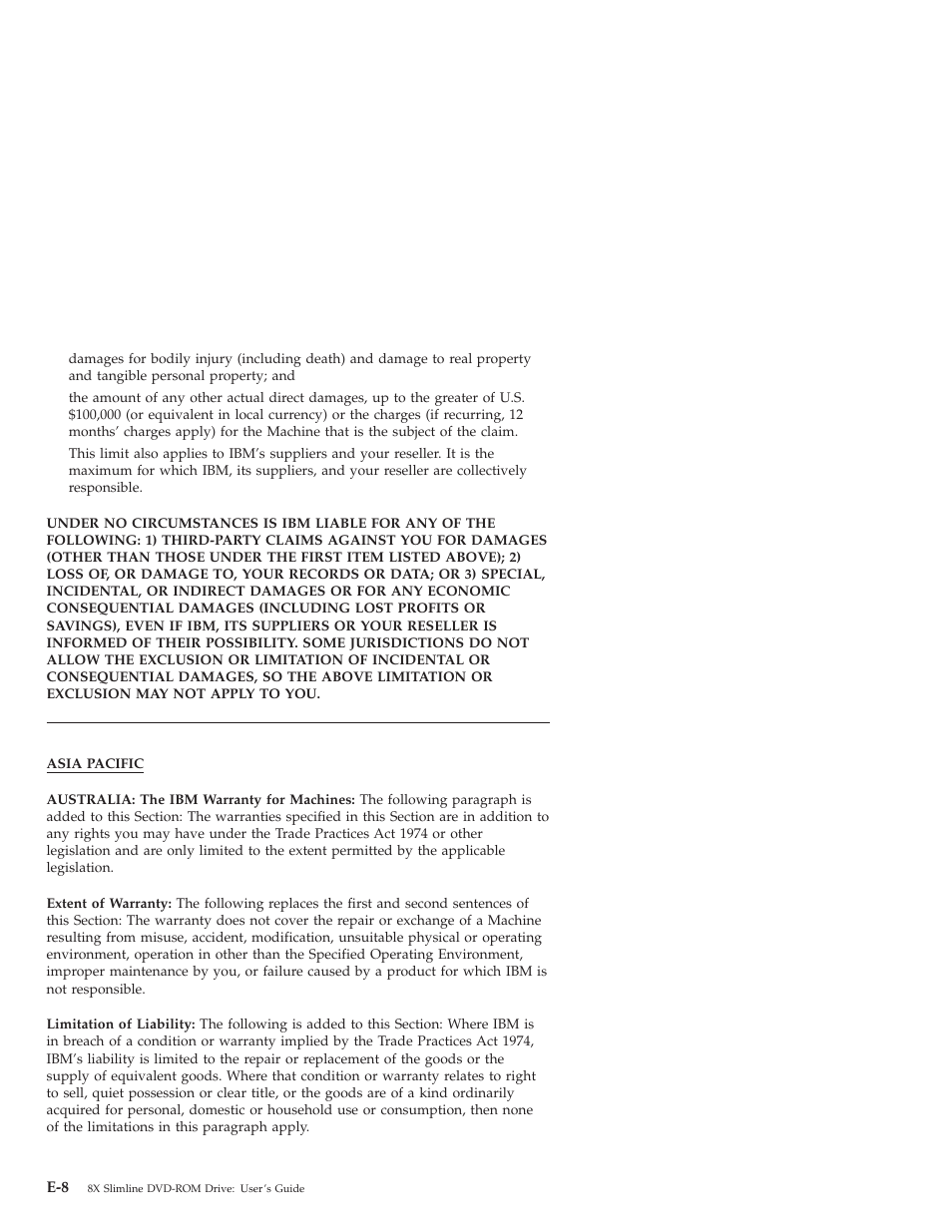 Part 2 - worldwide country-unique terms | IBM 10K3799 User Manual | Page 42 / 54