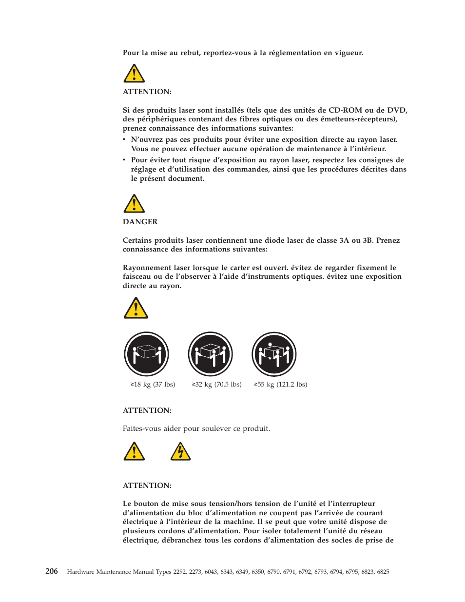 IBM 2292 User Manual | Page 212 / 230