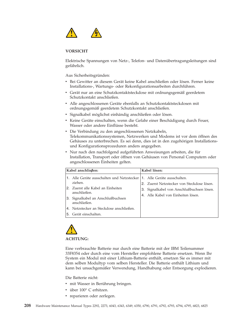 IBM 2292 User Manual | Page 214 / 230