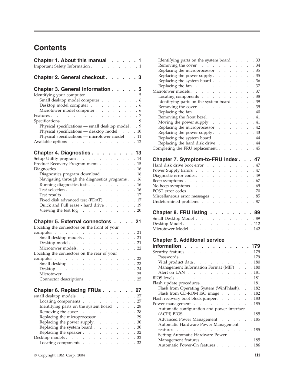 IBM 2292 User Manual | Page 5 / 230