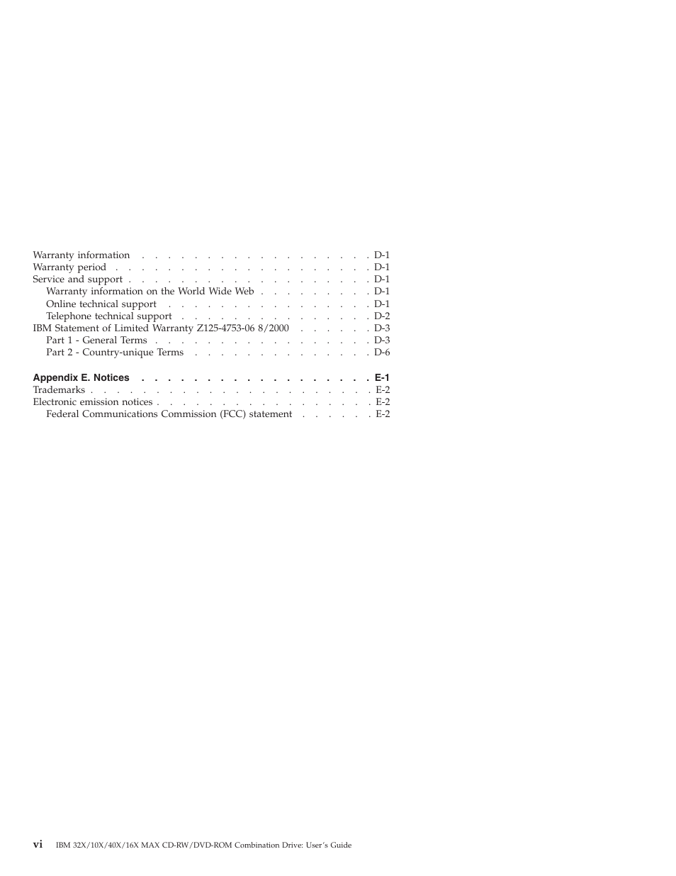IBM 22P6975 User Manual | Page 8 / 54