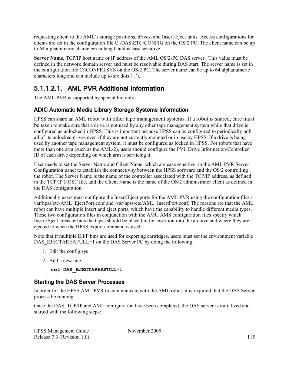 Aml pvr additional information | IBM RELEASE 7.3 User Manual | Page 115 / 388