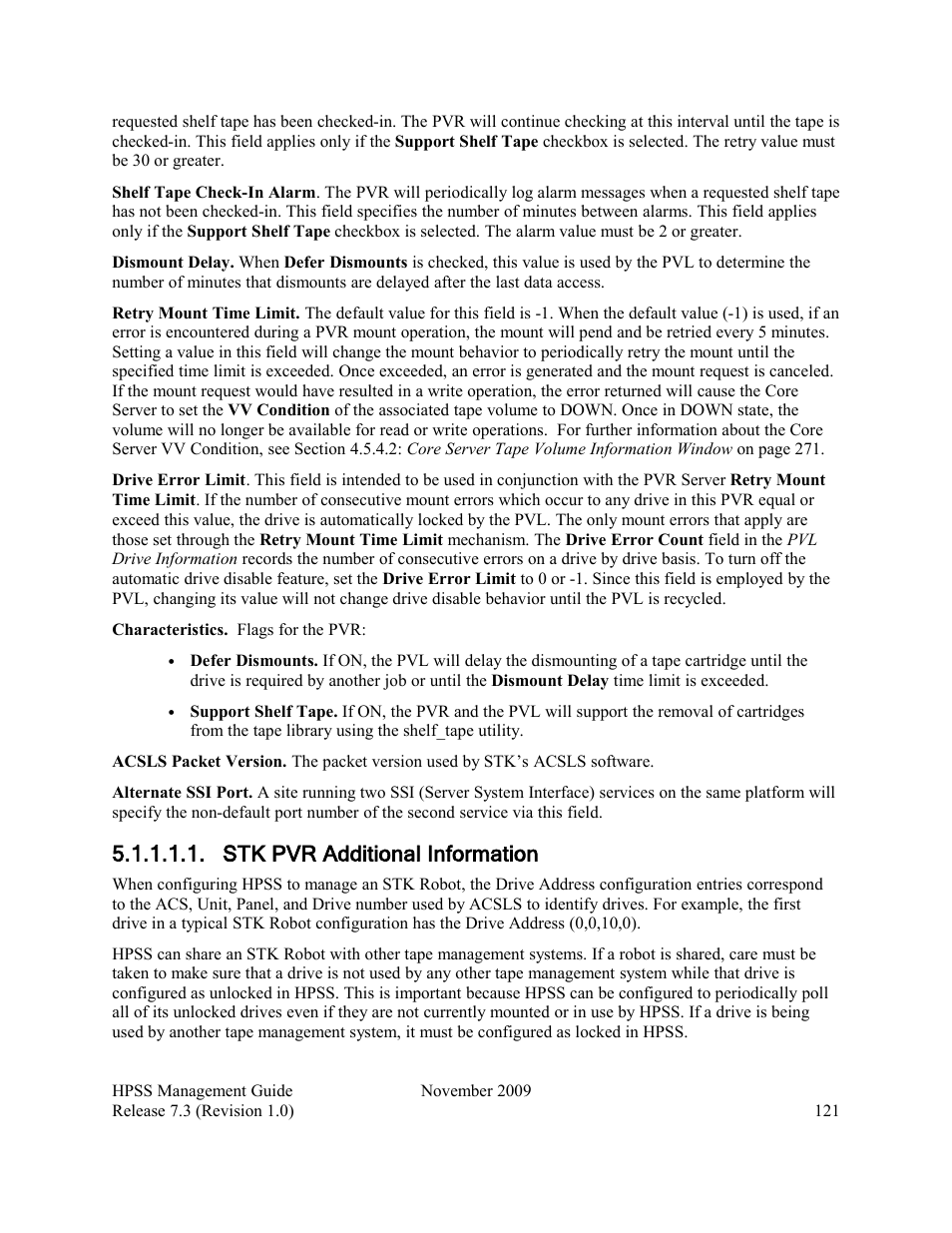 Stk pvr additional information | IBM RELEASE 7.3 User Manual | Page 121 / 388