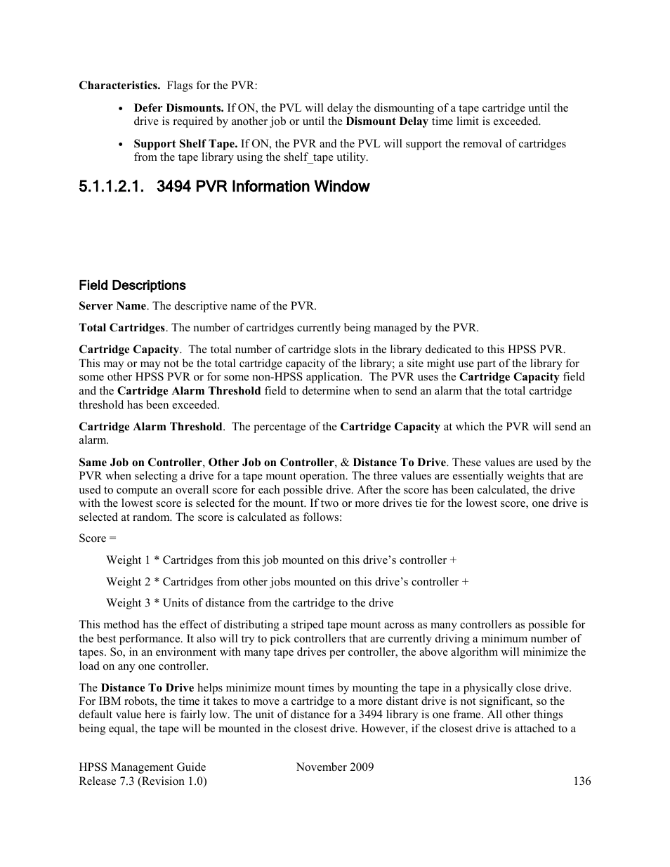3494 pvr information window | IBM RELEASE 7.3 User Manual | Page 136 / 388