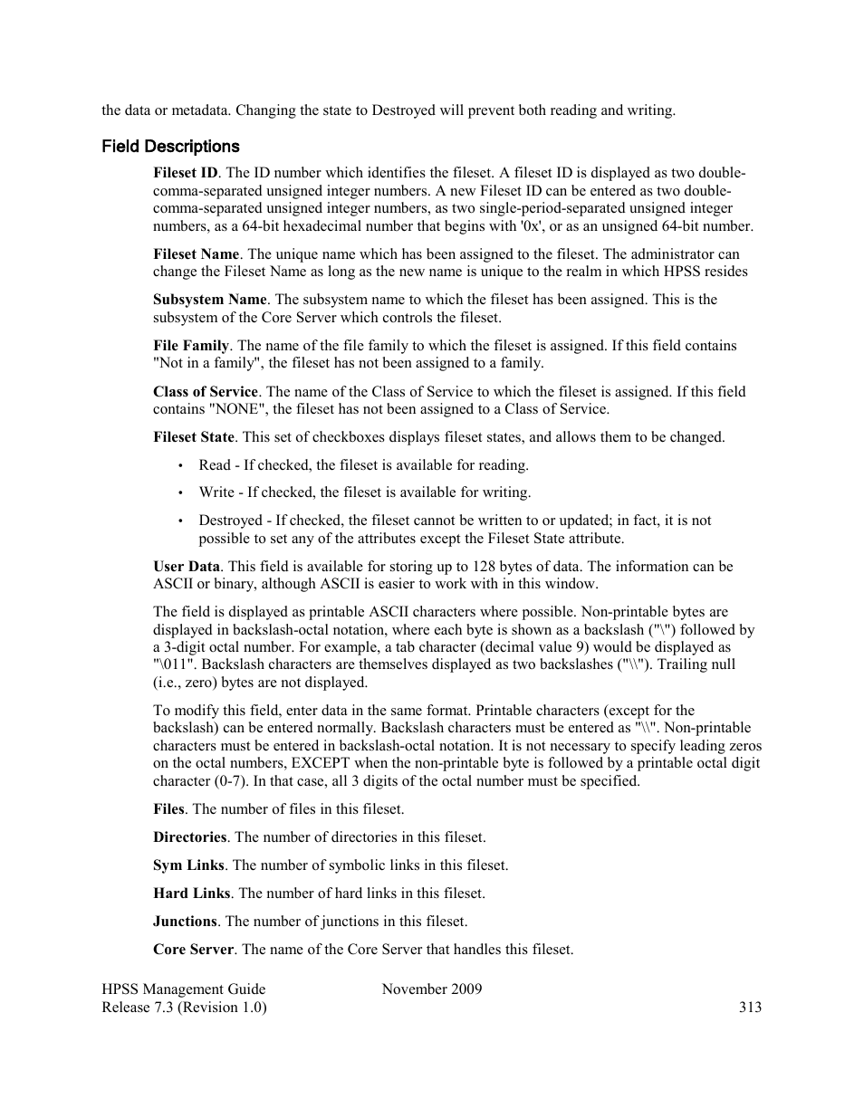 IBM RELEASE 7.3 User Manual | Page 313 / 388