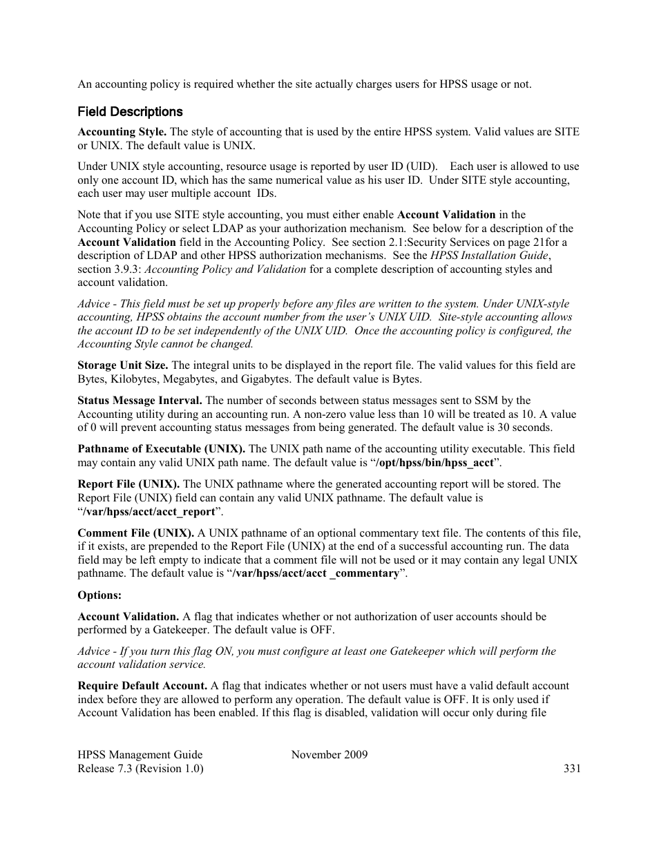 IBM RELEASE 7.3 User Manual | Page 331 / 388