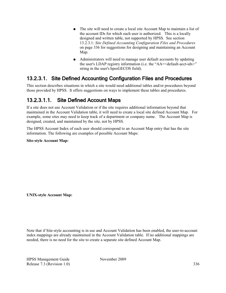 Site defined account maps | IBM RELEASE 7.3 User Manual | Page 336 / 388