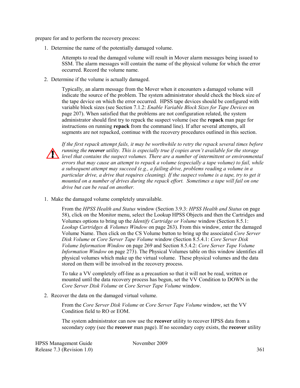 IBM RELEASE 7.3 User Manual | Page 361 / 388