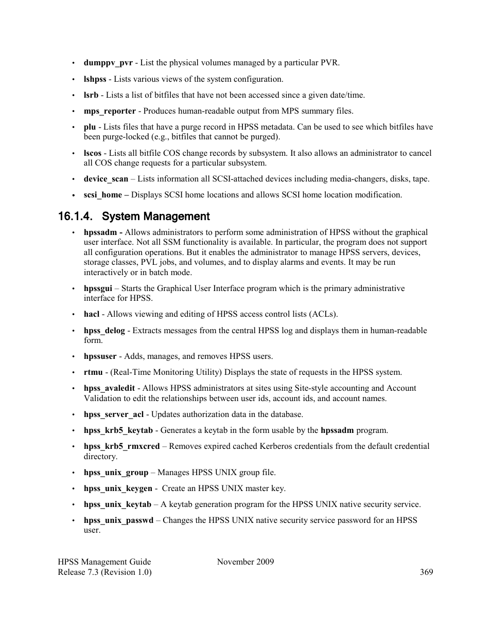 System management | IBM RELEASE 7.3 User Manual | Page 369 / 388