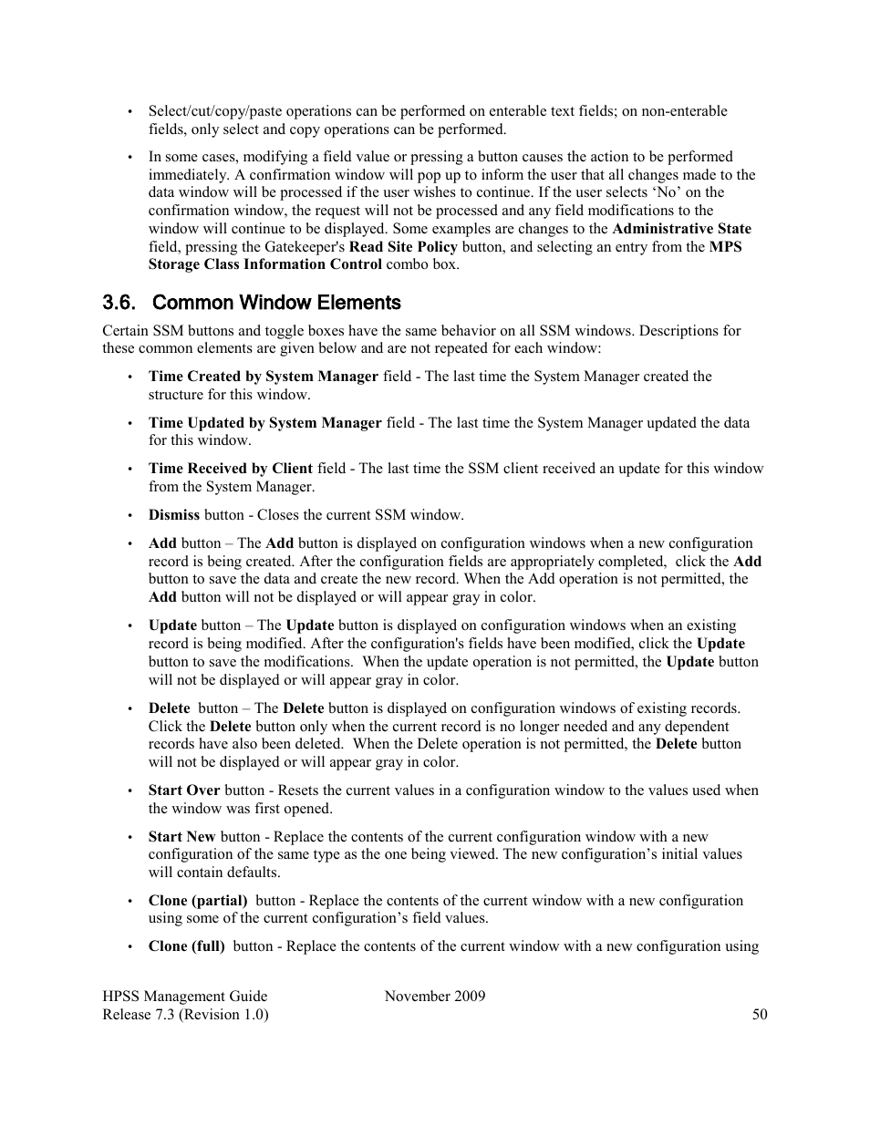 Common window elements | IBM RELEASE 7.3 User Manual | Page 50 / 388