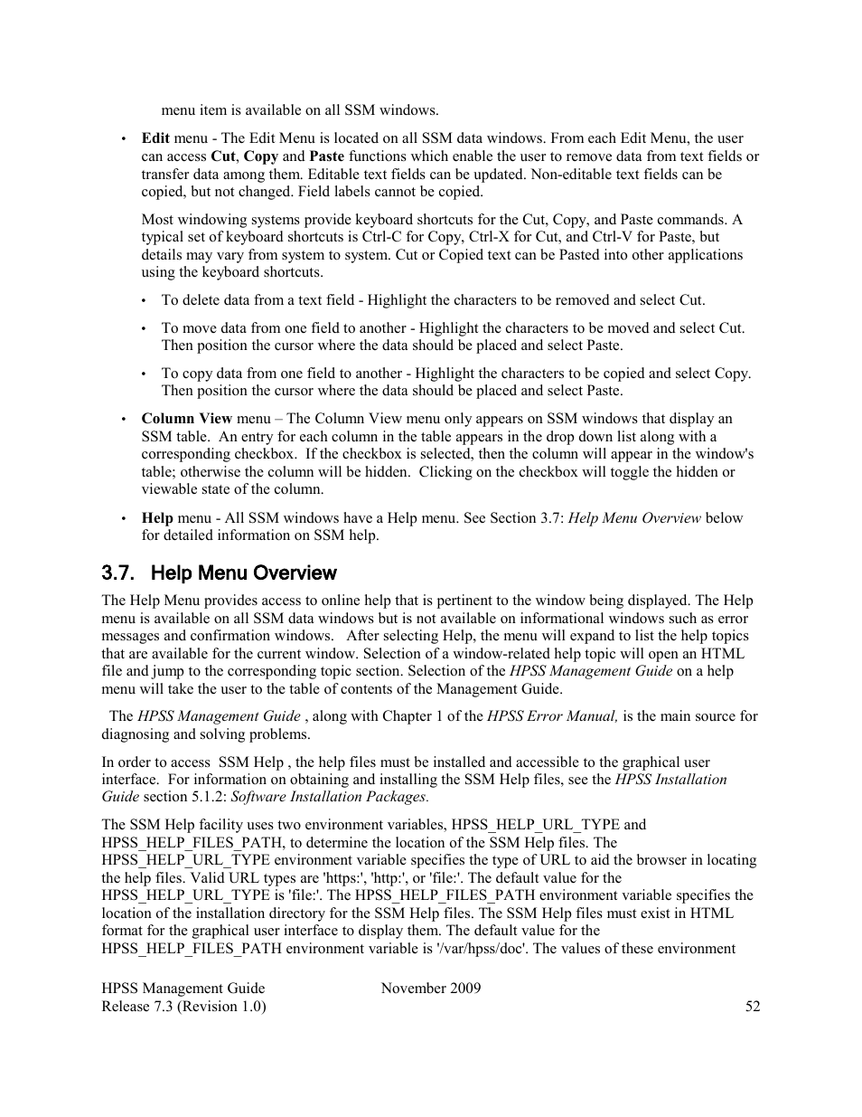 Help menu overview | IBM RELEASE 7.3 User Manual | Page 52 / 388