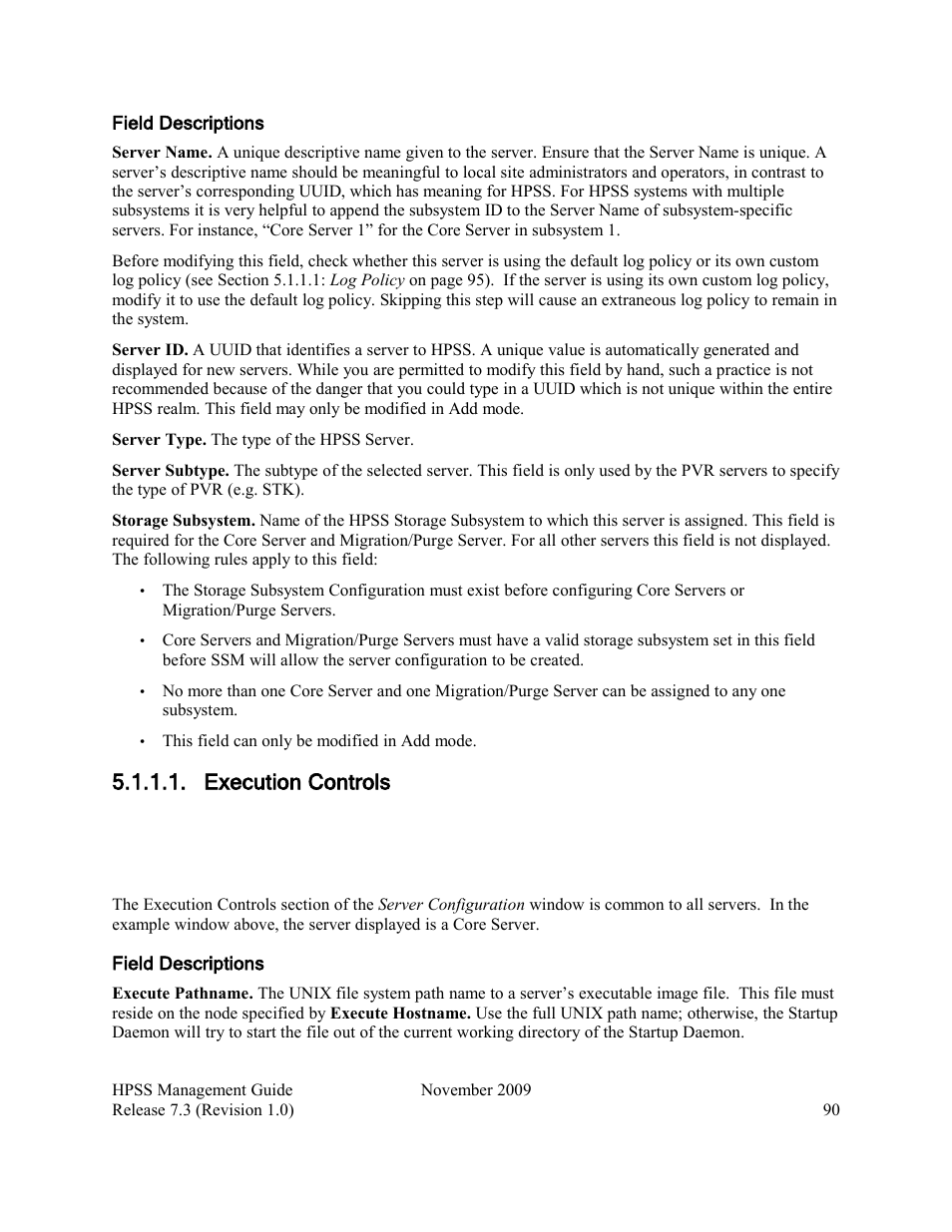Execution controls | IBM RELEASE 7.3 User Manual | Page 90 / 388