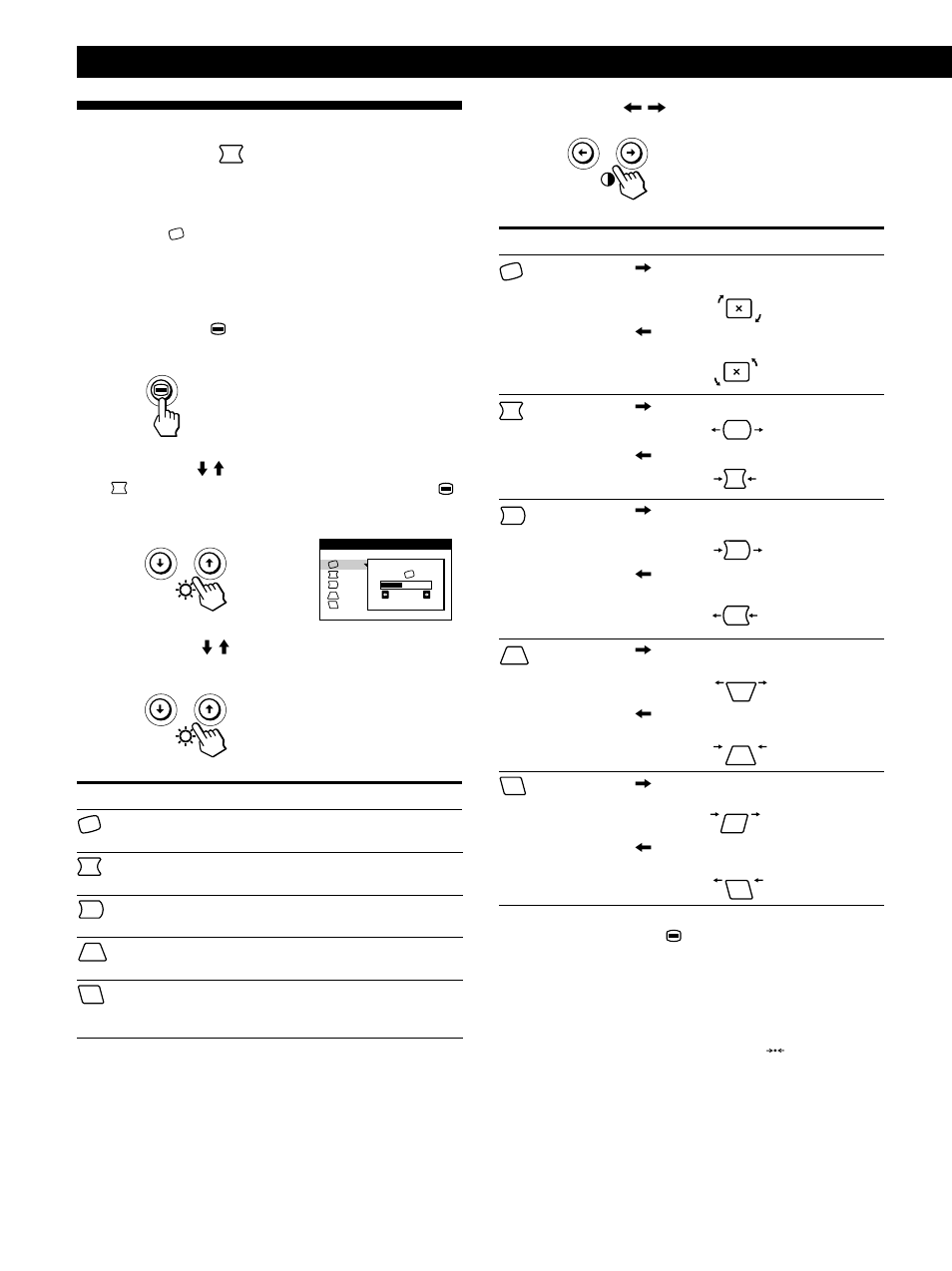 Uso dell’indicazione a schermo geometria, Personalizzazione del monitor | IBM P260 User Manual | Page 104 / 130