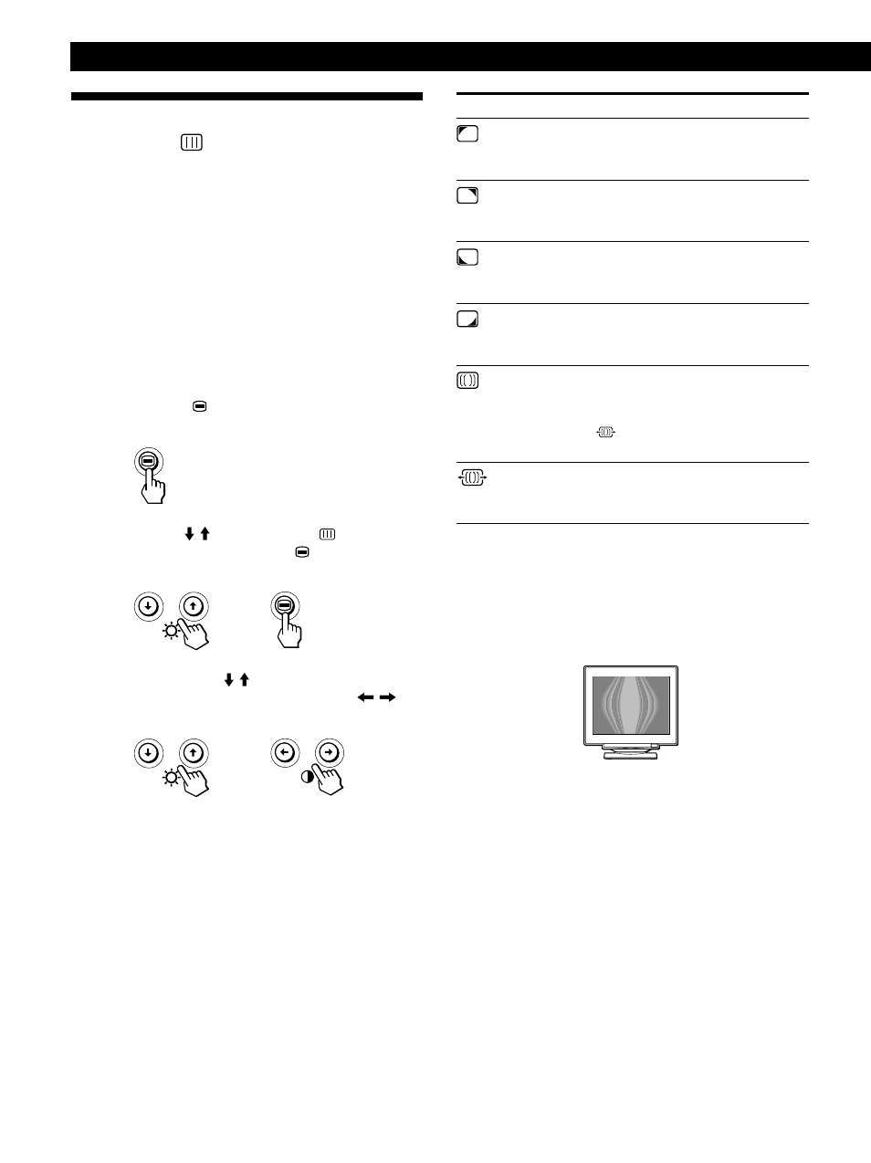 Uso dell’indicazione a schermo schermo, Personalizzazione del monitor | IBM P260 User Manual | Page 106 / 130