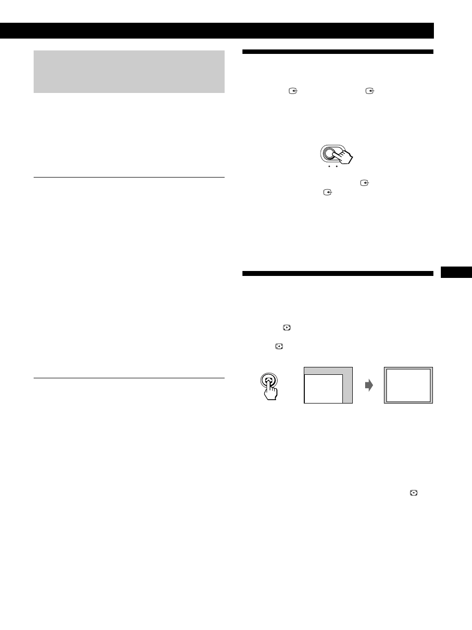 Selecting the input signal, Automatically sizing and centering the picture | IBM P260 User Manual | Page 13 / 130