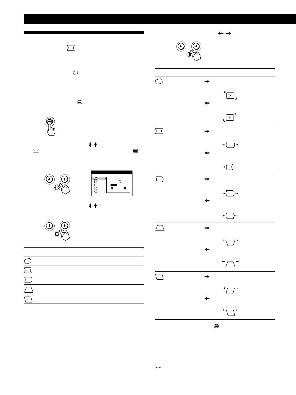 Die bildschirmanzeige geometrie, Einstellen des monitors | IBM P260 User Manual | Page 60 / 130