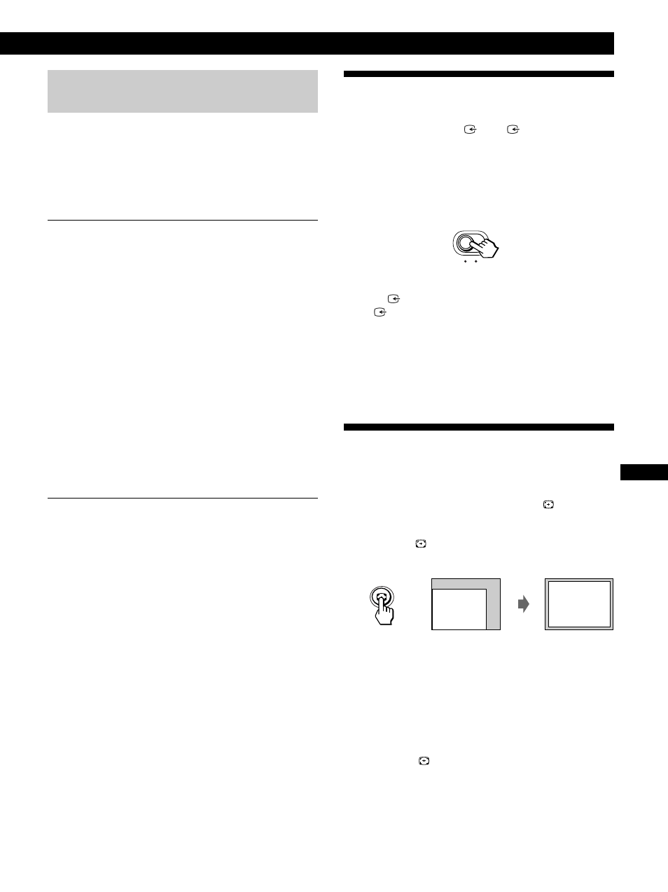 Selección de la señal de entrada, Tamaño y centrado automáticos de la imagen | IBM P260 User Manual | Page 79 / 130