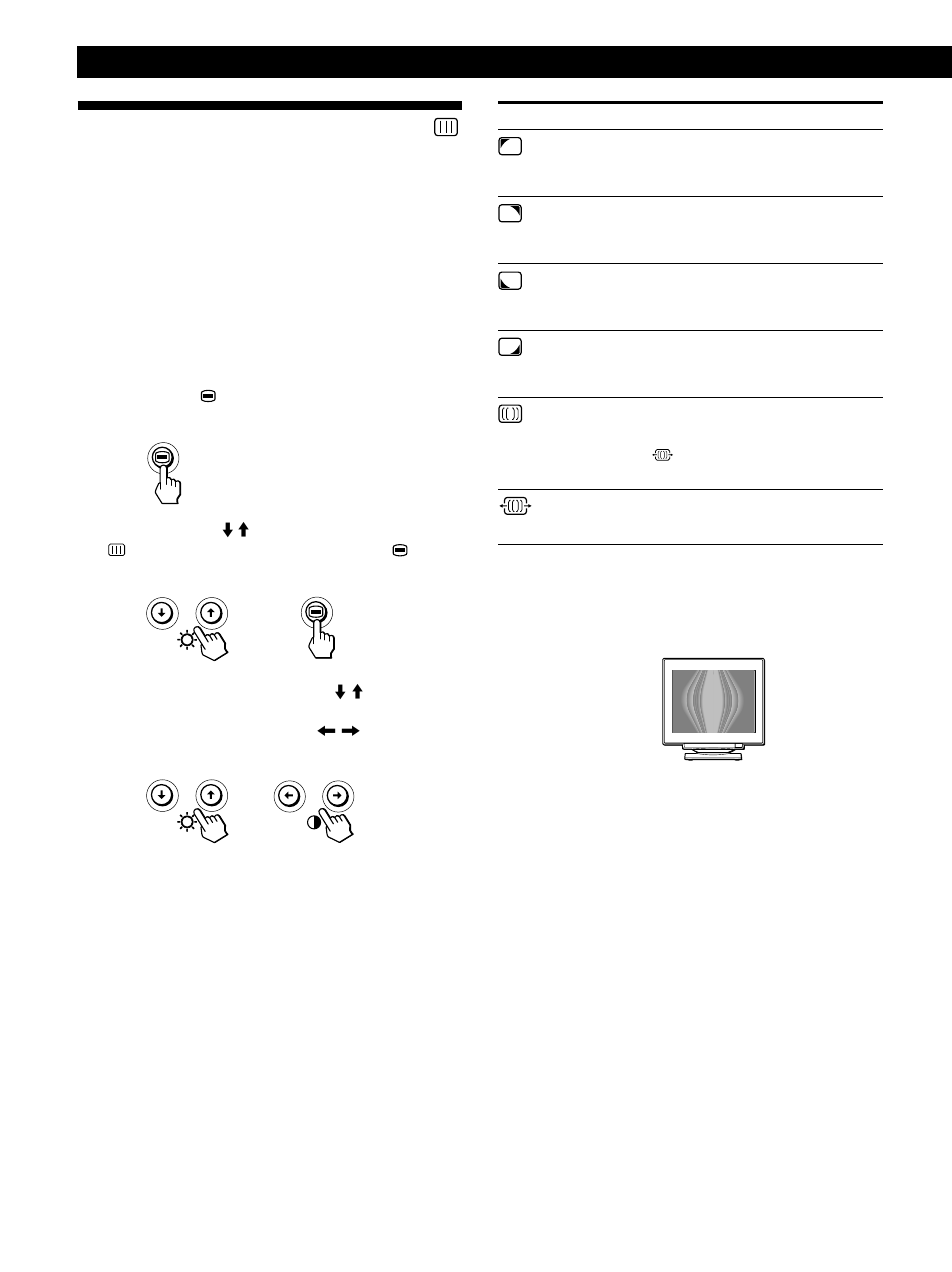 Uso de la indicación pantalla, Personalización del monitor | IBM P260 User Manual | Page 84 / 130