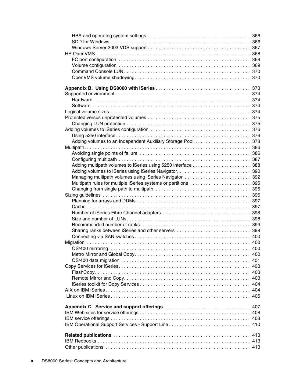 IBM DS8000 User Manual | Page 12 / 450