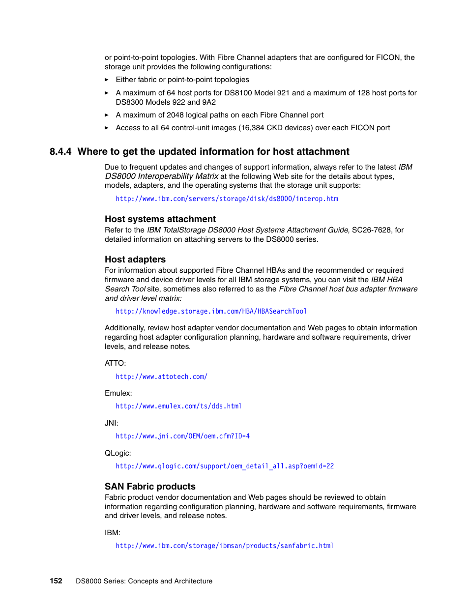 IBM DS8000 User Manual | Page 174 / 450