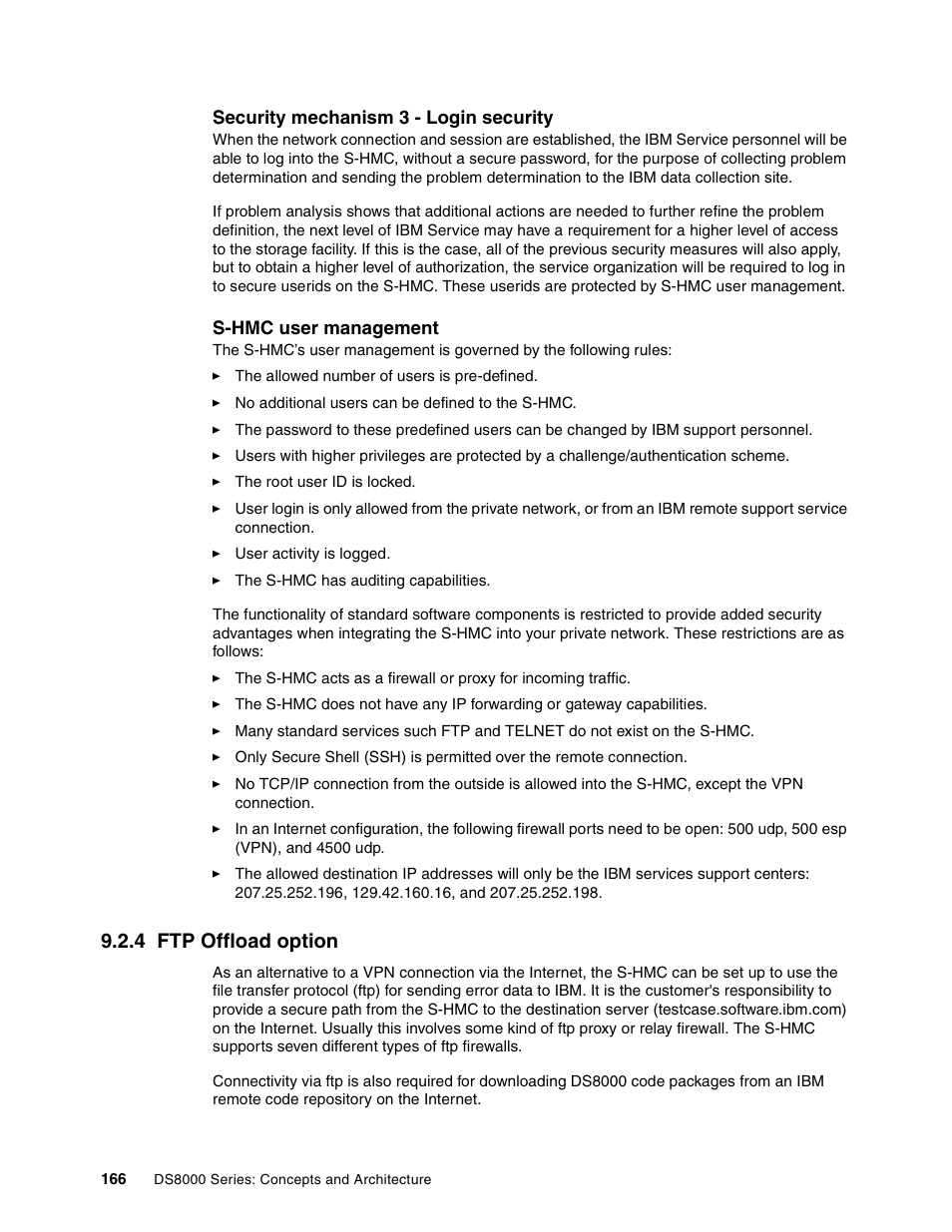 4 ftp offload option | IBM DS8000 User Manual | Page 188 / 450