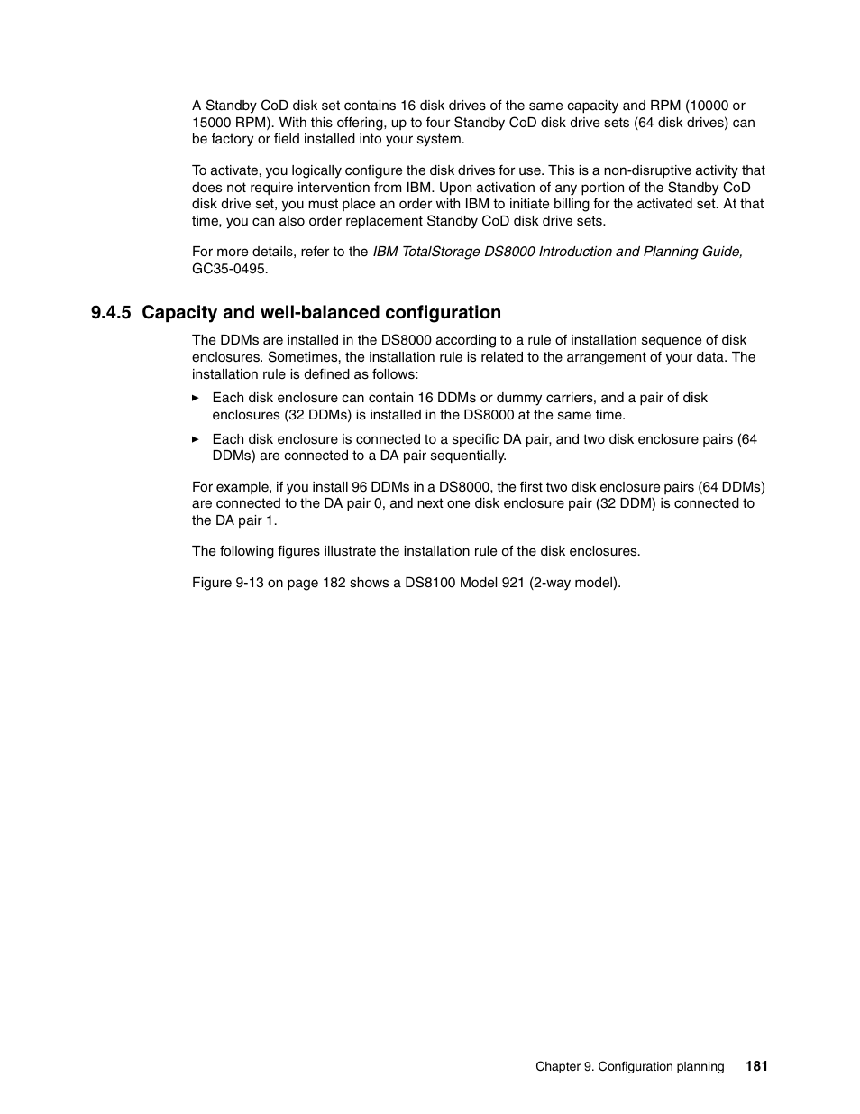 5 capacity and well-balanced configuration | IBM DS8000 User Manual | Page 203 / 450