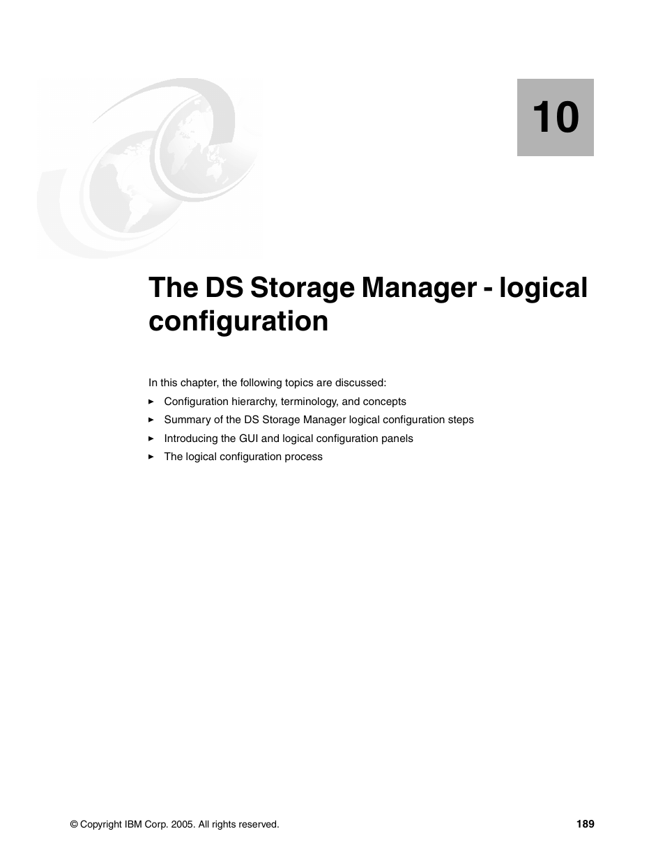 The ds storage manager - logical configuration | IBM DS8000 User Manual | Page 211 / 450