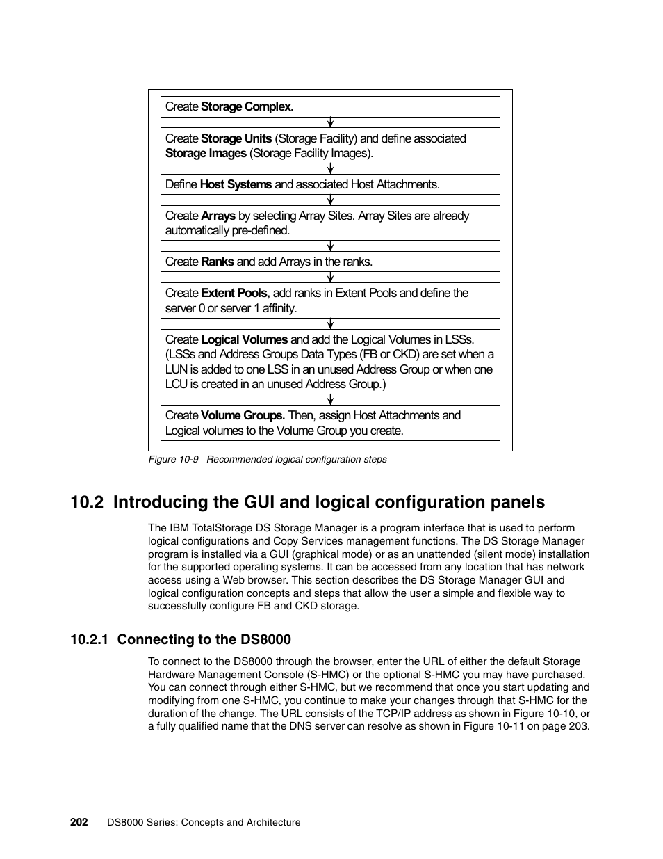 1 connecting to the ds8000 | IBM DS8000 User Manual | Page 224 / 450