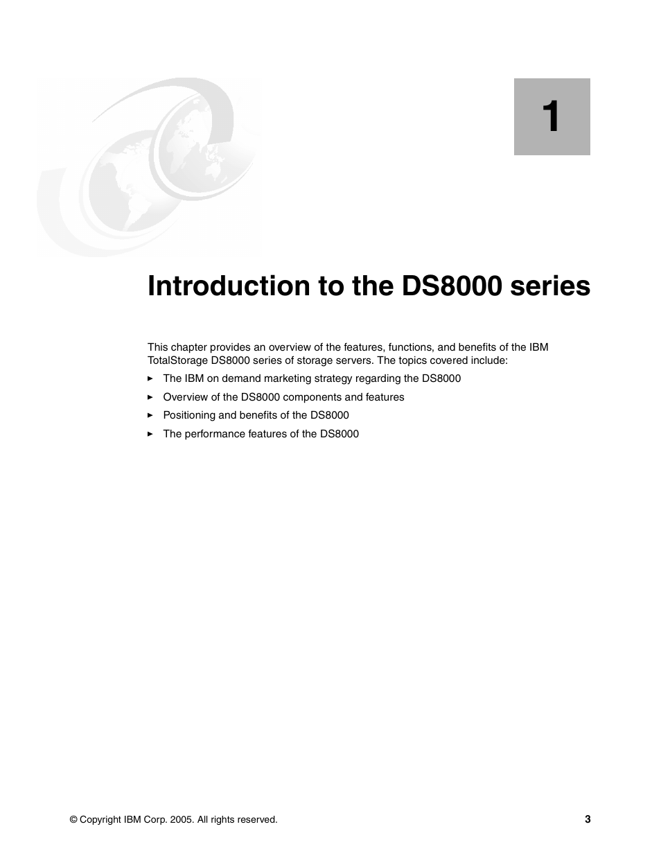 Chapter 1. introduction to the ds8000 series, Introduction to the ds8000 series | IBM DS8000 User Manual | Page 25 / 450