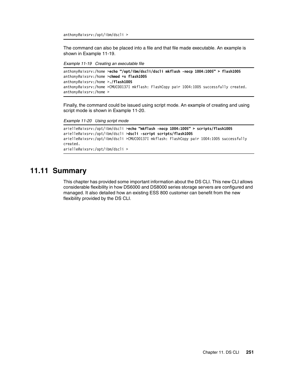 11 summary | IBM DS8000 User Manual | Page 273 / 450