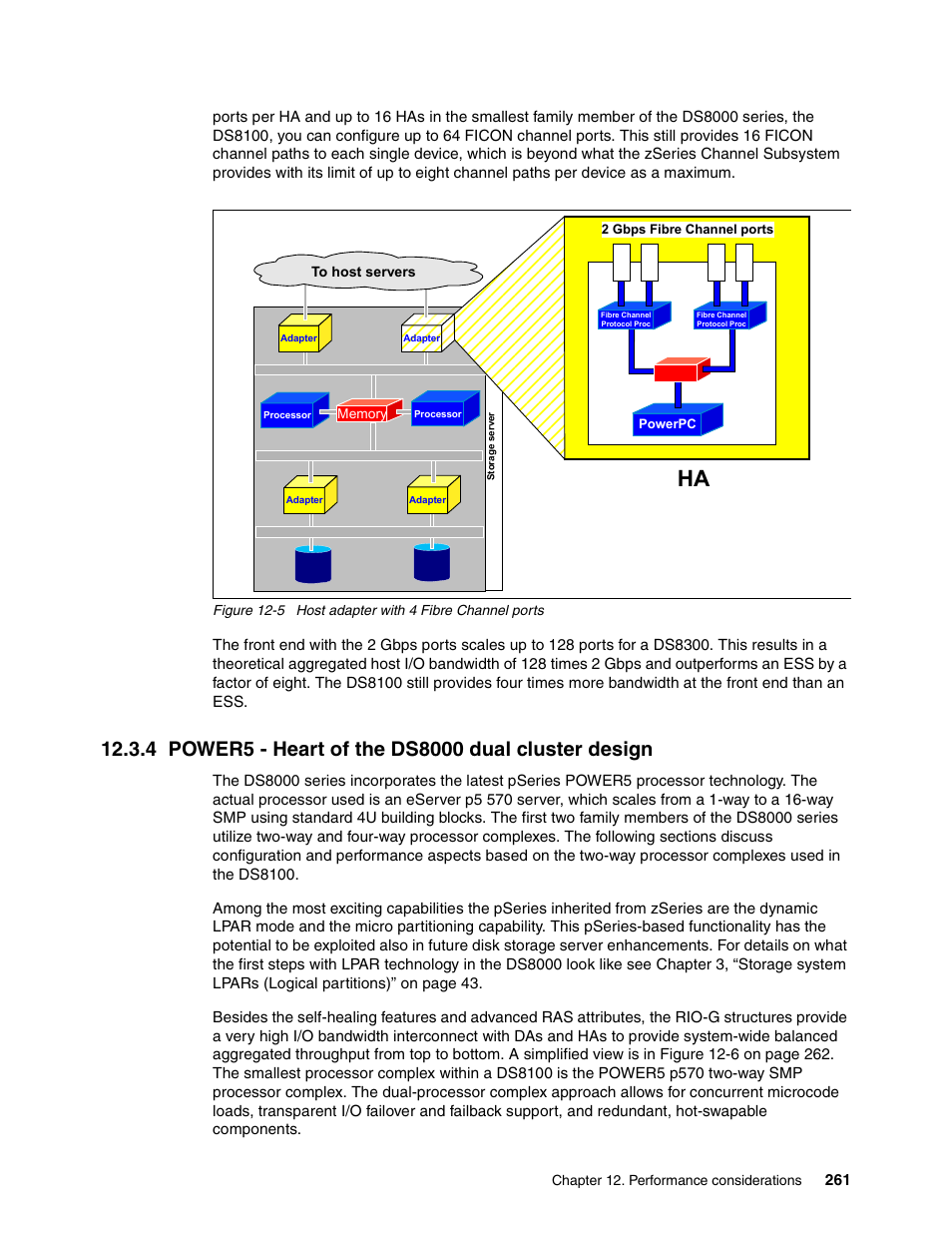 4 power5 - heart of the ds8000 dual cluster design | IBM DS8000 User Manual | Page 283 / 450