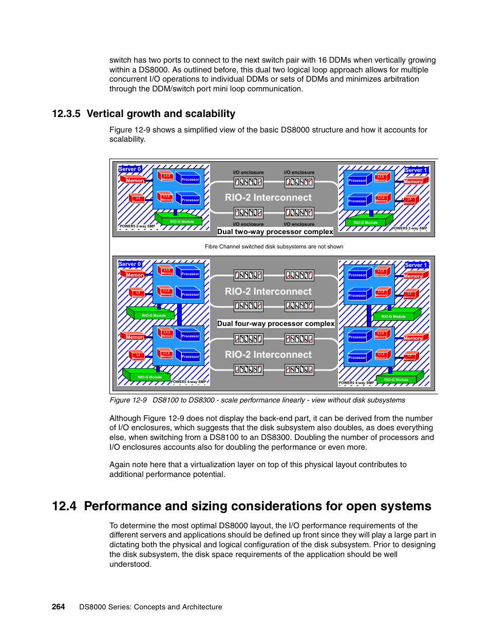 5 vertical growth and scalability, Rio-2 interconnect, Ds8000 series: concepts and architecture | IBM DS8000 User Manual | Page 286 / 450