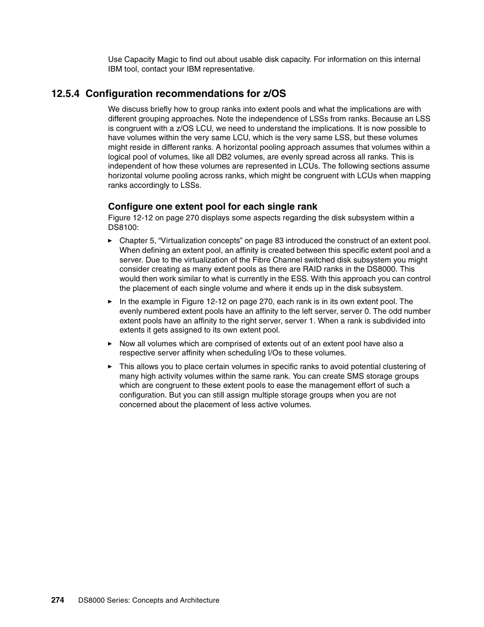 4 configuration recommendations for z/os | IBM DS8000 User Manual | Page 296 / 450