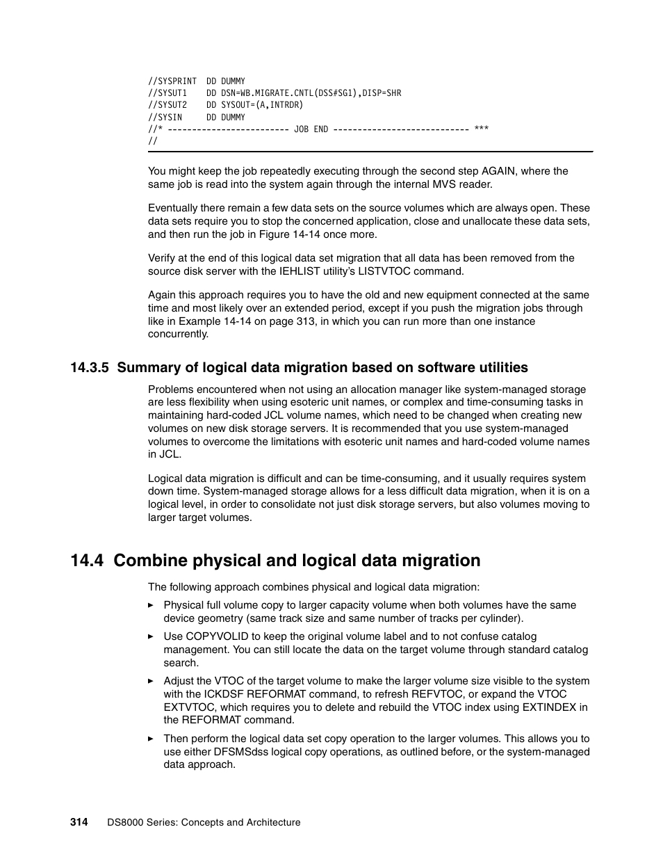 4 combine physical and logical data migration | IBM DS8000 User Manual | Page 336 / 450