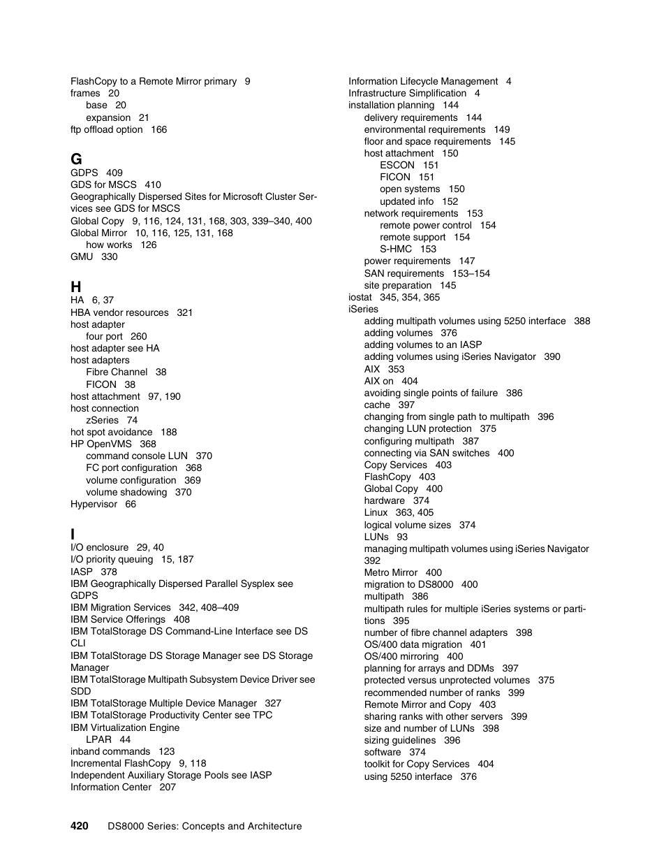 IBM DS8000 User Manual | Page 442 / 450