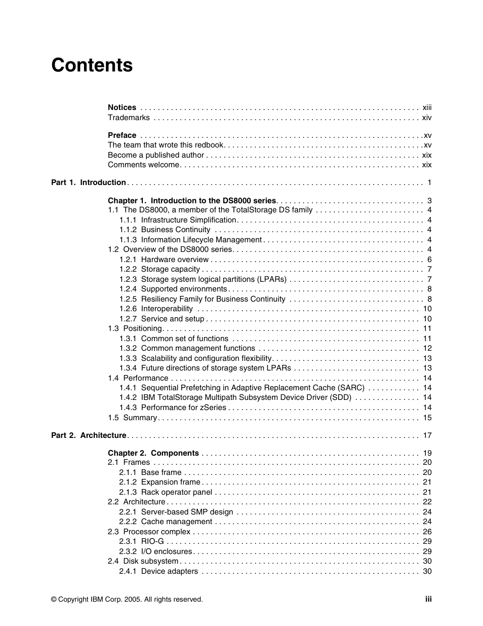 IBM DS8000 User Manual | Page 5 / 450