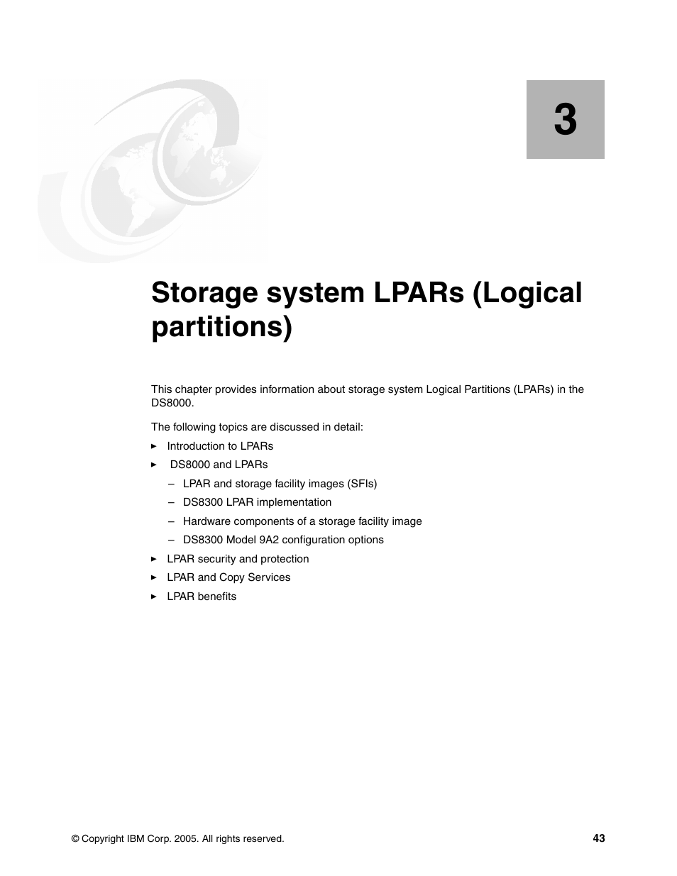 Storage system lpars (logical partitions) | IBM DS8000 User Manual | Page 65 / 450