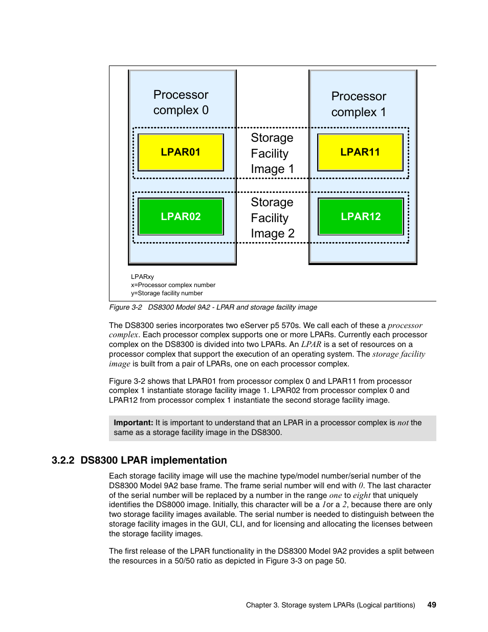 2 ds8300 lpar implementation | IBM DS8000 User Manual | Page 71 / 450