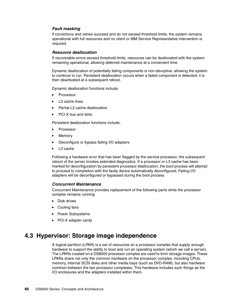 3 hypervisor: storage image independence, Hypervisor: storage image independence | IBM DS8000 User Manual | Page 88 / 450