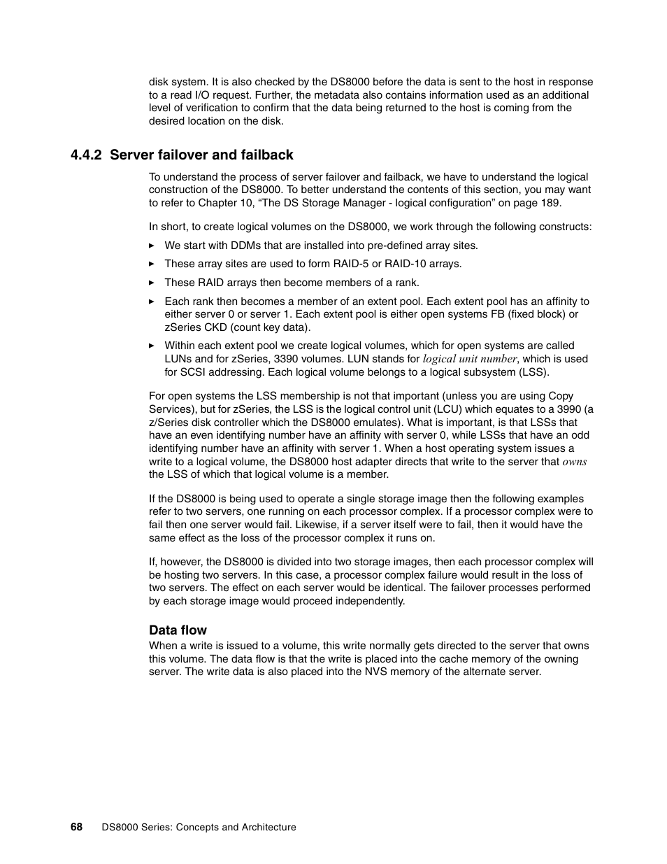 2 server failover and failback | IBM DS8000 User Manual | Page 90 / 450